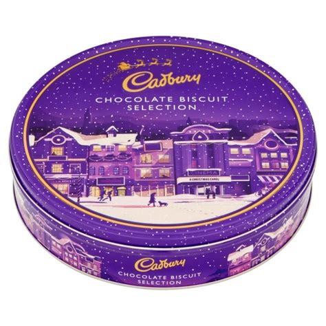 Cadbury Biscuit Selection Xmas Tin 247g - Tesco Groceries