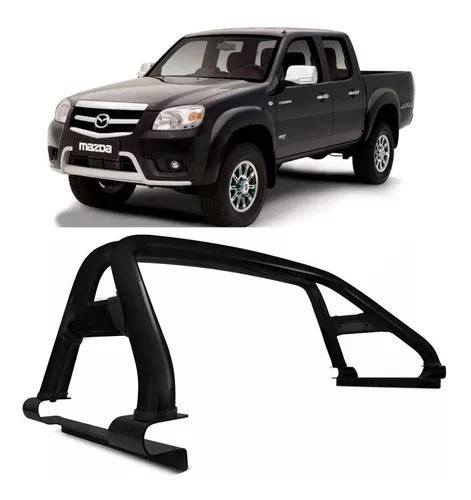 Barra Antivuelco O Roll Bar Negro Camioneta Mazda Bt Cuotas Sin Inter S