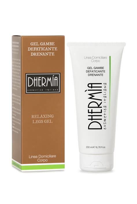 Gel Gambe Defaticante E Drenante Dhermia Cosmetica Italiana