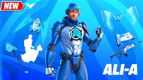 Fortnite ALI-A Skin, Emote and Full Set First Look シ in 2022 | Fortnite ...