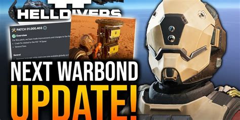 Glitch Unlimited Helldivers New Patch Warbond Delay Major Order