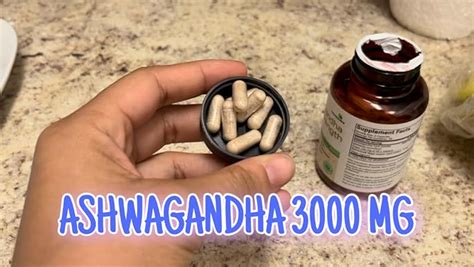 Futurebiotics Ashwagandha Capsules Extra Strength 3000mg Stress Relief Formula Natural Mood