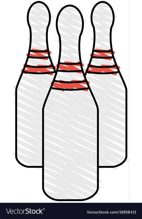 Bowling Royalty Free Vector Image Vectorstock