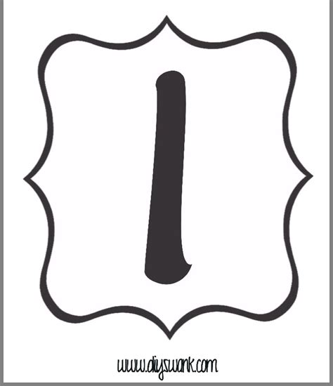 A Black And White Image Of The Letter I