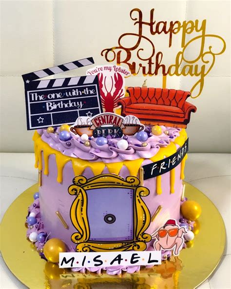 Friends Tv Show Cake | Friends birthday cake, Friends cake, 29th ...