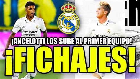 Nuevos Fichajes Ancelotti Se Trae Fichajes De Champions Son