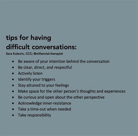 Tips For Having Difficult Conversations In Difficult