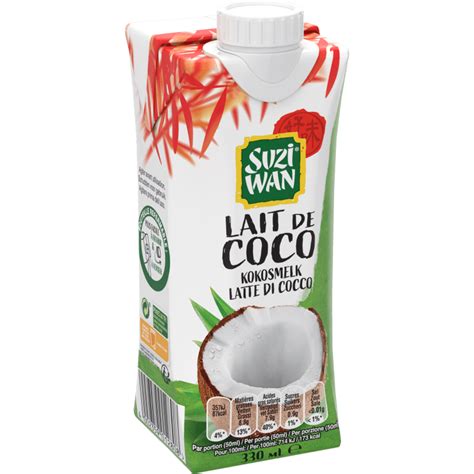 Lait De Coco Refermable Suzi Wan