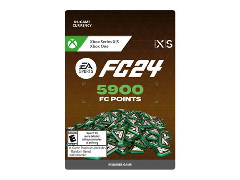 Ea Sports Fc 24 5900 Fc Points Xbox Series Xs Xbox One Digital Code