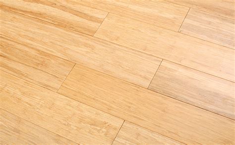 Click Lock Strand Woven Bamboo Flooring Natural Color High Durability