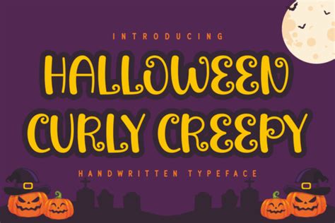 Halloween Curly Creepy Font - Font Canyon