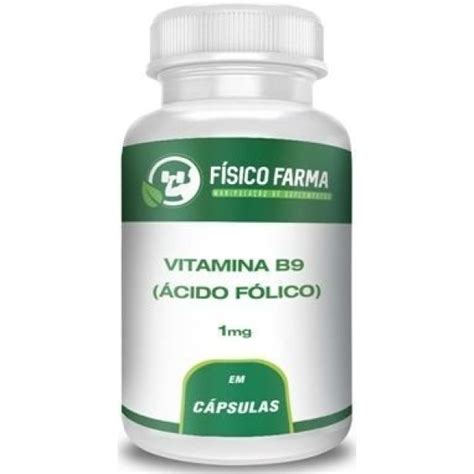 Vitamina B9 Ácido Fólico 1mg