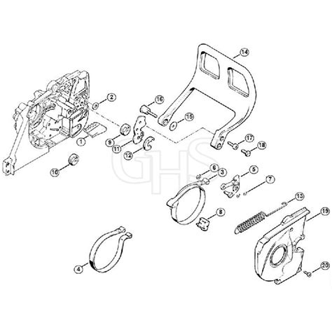 Genuine Stihl 048 J Inertia Chain Brake GHS