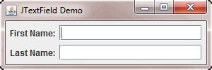 Creating Text Fields By Using Jtextfield Class