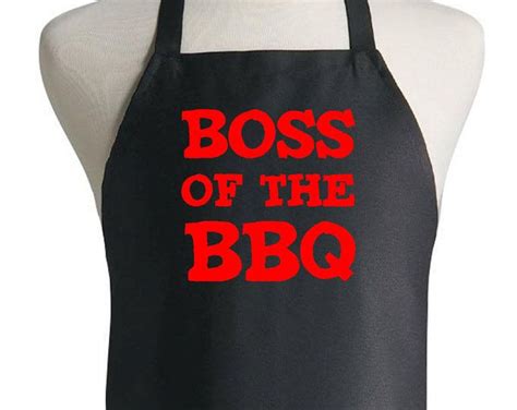 Men Like To Barbecue Funny Black Grilling Aprons For Men Etsy