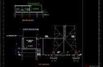 Bus Terminal Terrestrial Plan With All Details Autocad File Dwg