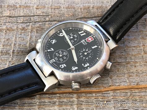 Meet The Watch Swiss Army Cavalry Chronograph Watch Hunter Watch