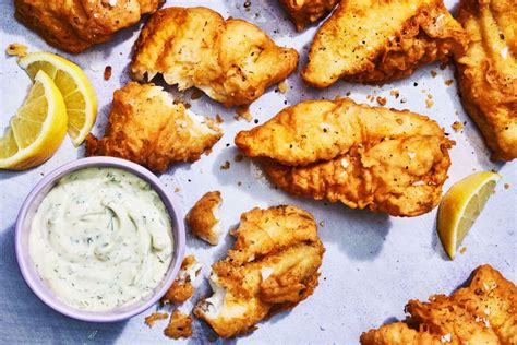 Tartar Sauce Battered Fried Fish Recipe