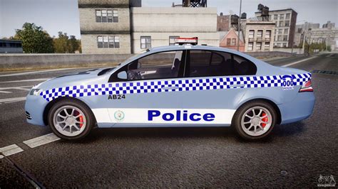 Ford Falcon Fg Xr6 Turbo Nsw Police Els V20 Pour Gta 4