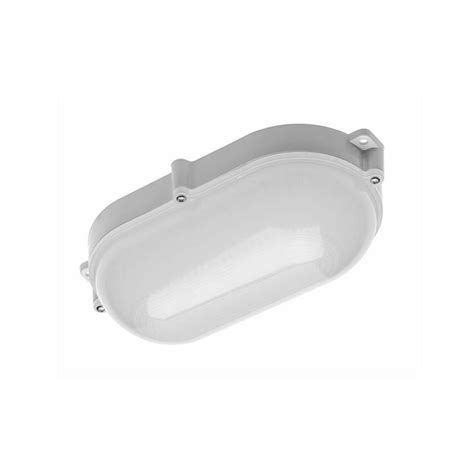 Gtv Lighting Plafonnier Ovale Luxia 21 X 12 Cm 700 Lumens Ip 65