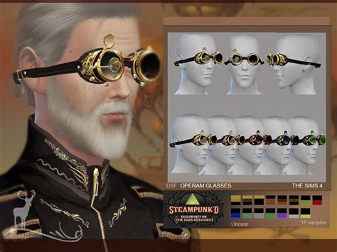 The Sims Resource Steampunked Operam Glasses Sims 4 Sims Sims 4