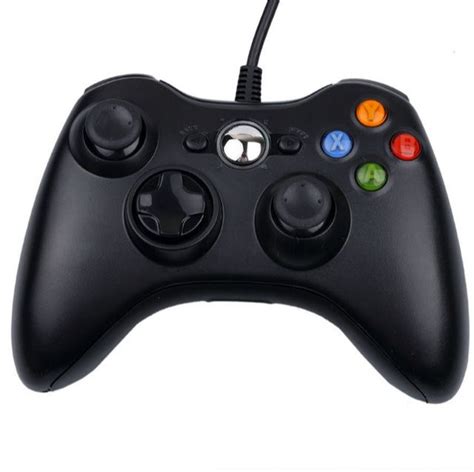 Классический проводной контроллер/геймпад для Xbox 360, черный - купить ...