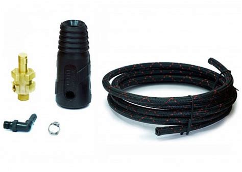 Разъем силовой TIG 25 M12x1 L=2m / Расходник TIG / Сварочные аксессуары ...