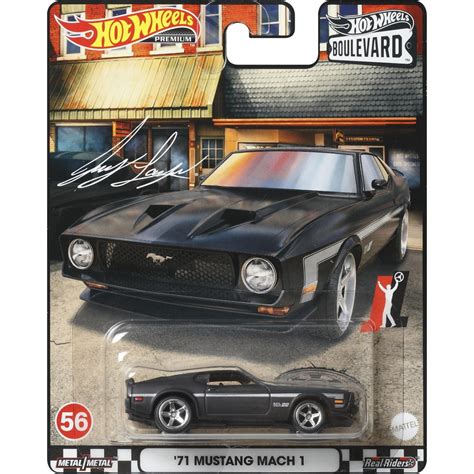 Mattel Hot Wheels Premium Boulevard Cars 71 Mustang Mach 1 Gjt68 Hcr21 Toys Shop Gr