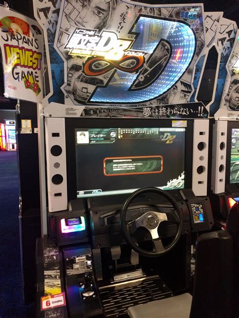 Initial D Arcade Machine Stage 8 Flo Thames