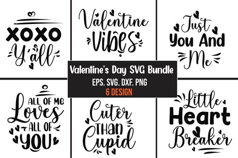 Valentines Day Svg Bundle Graphic By Creative Design · Creative Fabrica