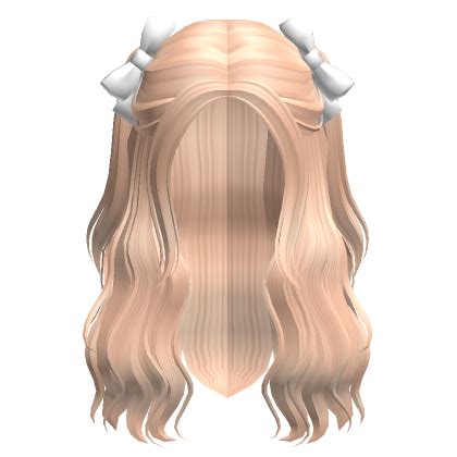 Preppy Girl Hair Blonde Roblox Item Rolimon S