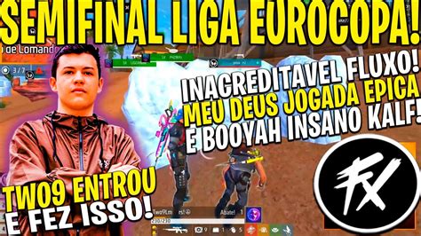 SEMIFINAL LIGA EUROCOPA FLUXO NA GRANDE FINAL 2 BOOYAHS INSANO STX