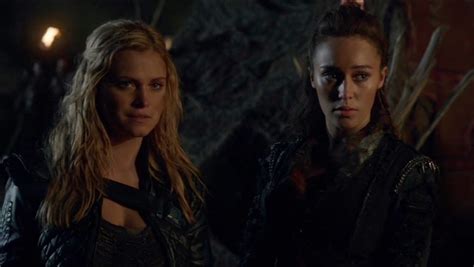 Image Clarke Lexa 2x14 1 The 100 Wiki Fandom Powered By Wikia