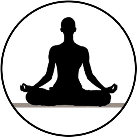 Meditation clipart black and white, Meditation black and white ...