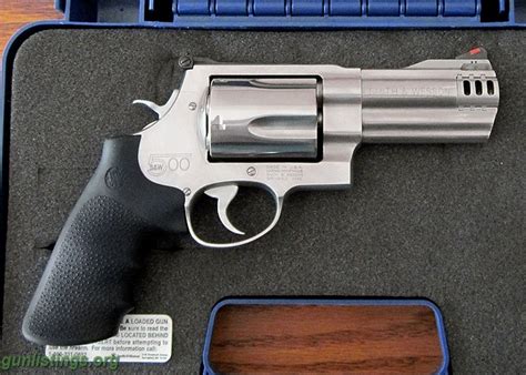 Gunlistings.org - Pistols FS/FT: GRIZZLY GUN! S&W 500 MAG REVOLVER 4" Barrel