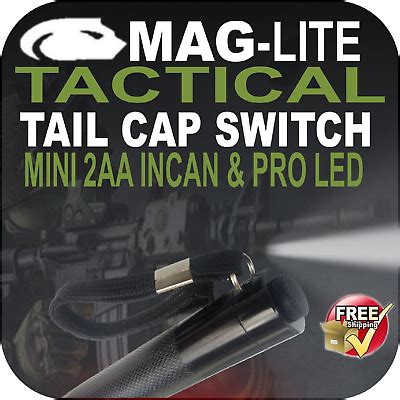 MAGLITE UPGRADE TAIL CAP SWITCH AA TACTICAL PROLED INCANDESCENT FLASHLIGHT TORCH | eBay