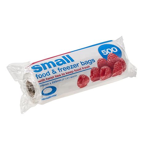 Food & Freezer Bags - Small | Wilko