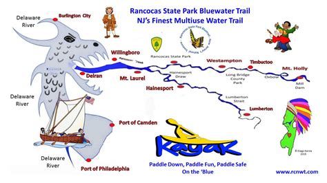 Rancocas Creek Watershed Water Trails Pathways Pathways Kayaking