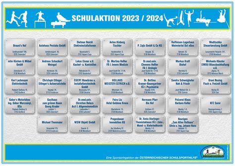 Wir Bedanken Uns Bei Den Sponsoren Der Schulsporthilfe LFS Mistelbach