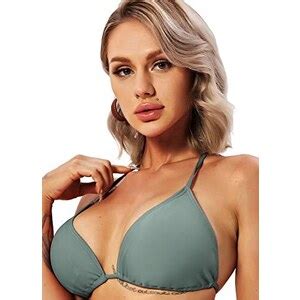 TZLDN Top Bikini Da Donna Classico Triangolo Schiena Scoperta Bikini