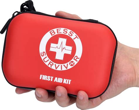 Amazon Besst Survivor Mini First Aid Kit Small Waterproof Hard