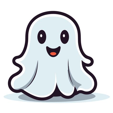 Beautiful Cute Halloween Ghost Ai Generative 32874103 Png