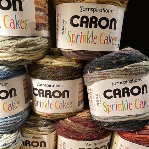 Caron Sprinkle Cake Vanilla Bean Etsy