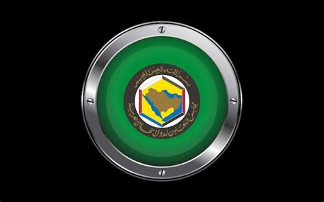 Premium Vector | Flag of Gulf Cooperation Council (GCC) 3d badge vector ...