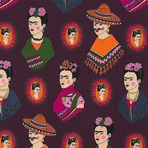 Nadege Tissus On Instagram Nouveau Tissu Frida Kahlo Folklorico