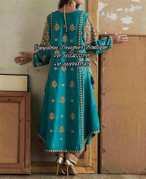 Party Wear Punjabi Suit Punjaban Designer Boutique