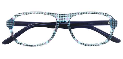 Barry Square Prescription Glasses - Blue | Women's Eyeglasses | Payne ...