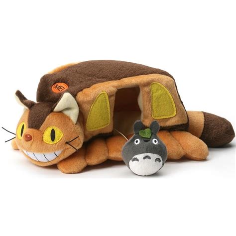 Gund Studio Ghibli My Neighbor Totoro Cat Bus House Plush