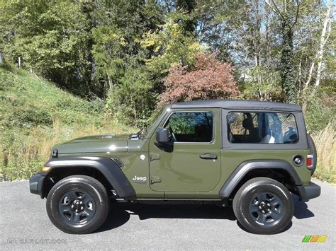 2021 Sarge Green Jeep Wrangler Sport 4x4 140074296