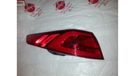 Kia Optima Left Oem Led Tail Light 2014 2015 92401 2t620 92401 2t5